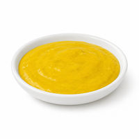 Sauce moutarde jaune halal 226g, bouteille prête à l'emploi, arôme alimentaire, marque OEM/ODM, durée de conservation de 18 mois, modèle SAU-034