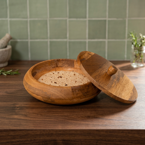 Multipurpose Mango Wooden Chapati Box Handcrafted <b>Storage</b> Container Organizer Kitchen Home Use Eco Friendly Bread Caddy <b>Chest</b> - Product Image 1