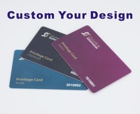 Cartão de Membro Personalizado em PVC para Negócios, Cartão VIP de Clube e Cartão Presente com Código QR