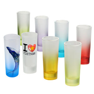 Vasos de chupito transparentes de 2 oz personalizados para sublimación, copas de cristal para vino, vasos modernos para whisky, vasos de chupito al por mayor - Product Image 1