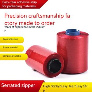 4mm Fácil Rasgo PET Adesivo Faixa Única Face Acrílico Hot Melt Expresso Envelope Embalagem Pontos de venda Paper & Film - Product Image 5