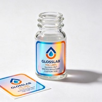 Kit d'emballage complet pour flacons de peptides OEM en gros, étiquettes autocollantes personnalisées imperméables pour flacons de 3 ml et 10 ml avec boîte