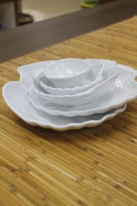 Sò điệp vỏ hình dạng melamine Tấm Nhà hàng hộ gia đình hải sản Cá động vật có vỏ phục vụ tấm nhà máy trực tiếp tùy chỉnh món ăn - Product Image 2
