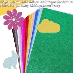 Cartoncino Premium Colorato per Progetti Artigianali e Fai-da-Te, Carta Glitterata 8,5x11 <span class=keywords><strong>Pollici</strong></span>, Adatta per Creazione di Biglietti. - Product Image 5