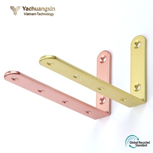 Wholesale High Quality Stainless Steel Single-Side L Shape Shelf Support <b>Bracket</b> and <b>Corner</b> <b>Bracket</b> - Product Image 3