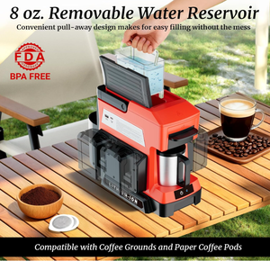 Cafeteras rojas espresso automáticas - Acabado Premium Garantizado