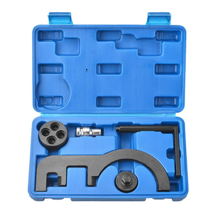 SOOLU-AUTO Kit de 5 outils de <span class=keywords><strong>calage</strong></span> <span class=keywords><strong>moteur</strong></span> en acier à haute teneur en carbone bleu pour <span class=keywords><strong>BMW</strong></span> Diesel <span class=keywords><strong>N47</strong></span> N47s N57 avec garantie de 12 mois - Product Image 1