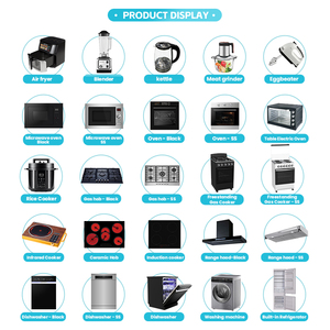 Réfrigérateur encastrable, congélateur de cuisine intégré, économie d'énergie, sans givre, aluminium, capacité personnalisée OEM - Product Image 3