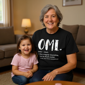 Camiseta Omi Cute Grandma para regalo de abuela, diseño divertido - Product Image 3