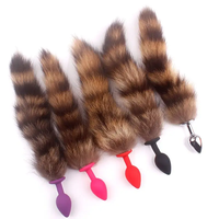 Fox Tail Anal Plug Sex Toys Pour Femme Cosplay Sex Game Butt Plug