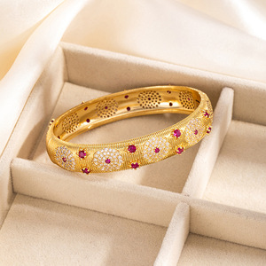 Set di Gioielli VISROVER di Alta Gamma per Donne, Tre Pezzi Completamente Incastonati di Zirconi, Placcati in <span class=keywords><strong>Argento</strong></span>, Accessori per Matrimoni e Feste - Product Image 5