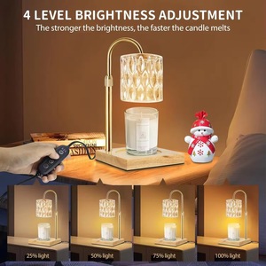 Vente en gros usine : Lampe chauffe-bougie 2026 à succès avec deux ampoules, logo personnalisé, taille et matériau sur mesure, certification <span class=keywords><strong>UL</strong></span> et ETL - Product Image 2