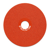 Disque de découpe et de meulage diamanté 110 mm pour pierre frittée Dekton, lame de scie brasée sous vide rouge avec alésage de 22,23 mm pour meuleuse d'angle