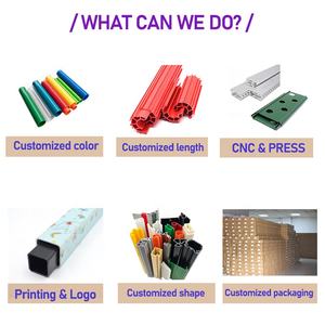 Profilés en plastique extrudé durables et écologiques brillants personnalisés de haute qualité <span class=keywords><strong>pour</strong></span> le bâtiment et l'hôpital - Product Image 6