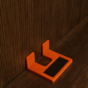 Pièce de fixation pour charnière avec aimant puissant, localisateur d'espace de 2 mm pour porte, outil auxiliaire d'installation de panneau de porte - Product Image 4