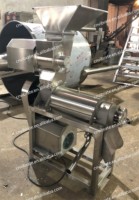 Extracteur de jus à spirale haute capacité VBJX en acier inoxydable 304, machine de traitement de la pulpe de tomate, presse-agrumes pour légumes