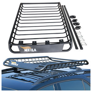 Portaequipajes <span class=keywords><strong>Universal</strong></span> de acero y hierro de alta calidad para techo de coche, cesta portaequipajes, portaequipajes, portaequipajes - Product Image 1