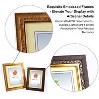 Collection de cadres photo personnalisables A4 PS 4R 5R 6R 8R 10R pour la décoration intérieure – Cadre de protection élégant pour photos de famille et de voyage LEADER
