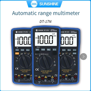 Dt-17n เครื่องวัดดิจิตอลแบบพกพา แสดงค่าความจุอัตโนมัติ แอมมิเตอร์ แสดงผลมัลติมิเตอร์แบบสูง - Product Image 6