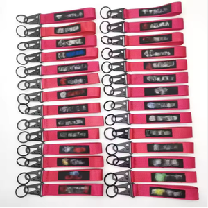 Llavero de Metal Modificado JDM al por Mayor, Correa de Muñeca con Hebilla de Águila de Tela, Colgante Impermeable para Bolsa de Marca de Coche - Product Image 5