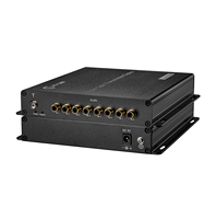 8-Kanal RCA Audio-über-Glasfaser-Konverter Einzelmodus Einzelfaser 20KM FC-Anschluss
