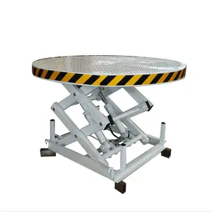 Motorized rotating stage lift platform Compact hydraulic rotary stage Electric stage Lift Table