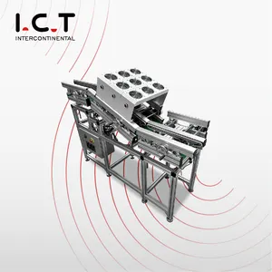 מטעין מגזין MT PCB אוטומטי מטעין מכונת הלחמה גלים עם בקרה מרכזית של PLC