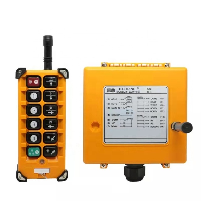 12 Buttons F23 Wireless Remote Control Industrial Remote Control for Hoist Crane