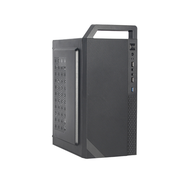 OEM Custom PC Cpu Cabinet Casing Office Desktop MATX Mini Chassis Itx Power Supply Computer Case
