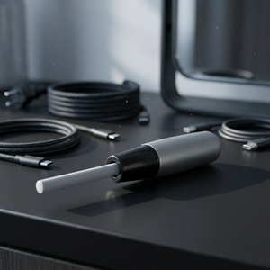 สายเคเบิลแยกสัญญาณเสียงแบบ XLR เป็น 3.5 มม. ตัวเรือนสแตนเลส หุ้มฉนวน PVC ชุบทอง  ระดับ IP65 สำหรับเครื่องมือวัด - Product Image 3