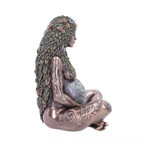Statue de la Terre Mère Gaïa, Ornement de Jardin, Figurine Artistique de la Terre Mère, Statue de la Déesse Terre Mère, Cult de la Femme Gaïa - Product Image 2