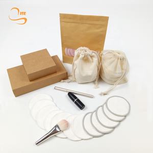 3 camadas 3.15 "Bamboo Cotton Knitting Macio Toalhetes Eco Almofadas Removedor de Maquiagem - Product Image 1