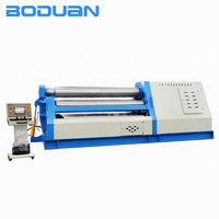 Machine à rouler Boduan W12 pour tôles, 4 rouleaux, machine à cintrer les plaques CNC/machine à rouler