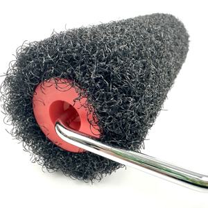 Yep Yellow Deutschland Schaum Hochwertige Textur Schaum Farb <span class=keywords><strong>roller</strong></span> für DIY Industrie gebrauch OEM Anpassbare Größe Schnell verschluss rahmen - Product Image 6