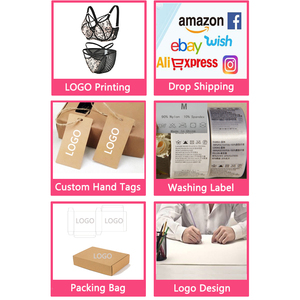Ensemble soutien-gorge push-up sans armatures et culotte en dentelle florale pour grandes tailles (75 80 85 90 95 100 DEFGHIJ) – Lingerie sexy pour femme 80017 - Product Image 6