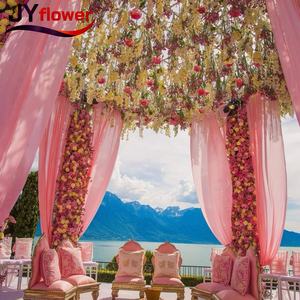 JY Vente en gros de fleurs artificielles au toucher réel, Phalaenopsis, élégante <span class=keywords><strong>orchidée</strong></span> aux lèvres rouges pour la décoration de la maison et des mariages - Product Image 2