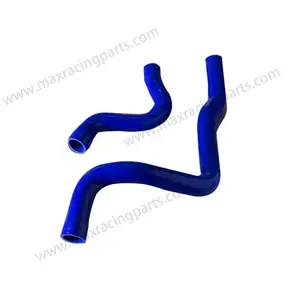 For VOLVO 850 T-5/98-00 S70/98-04 V70 Intercooler 4Ply Silicone Radiator / Heater Hose Pipe coupler Kit 2 pcs Black Blue red