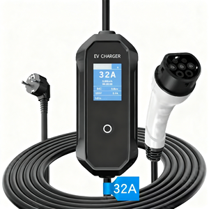 Cargador Portátil para Vehículos Eléctricos, Potencia de Salida 11kW-22kW, Corriente de Salida 16A-32A, para Cargador de Vehículos Eléctricos GBT/TIPO2 - Product Image 1