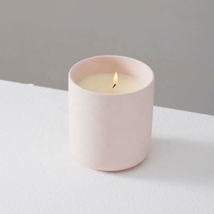 Wholesale Custom Supplies Luxury Ceramic Candle Vessel Empty Candle Container Eco Friendly Candle Jar - Product Image 5