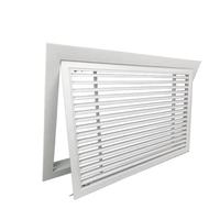 Grille de ventilation de plafond en aluminium sur mesure, directement de l'usine, pour système CVC, avec filtre à air de retour, diffuseur de climatisation réglable