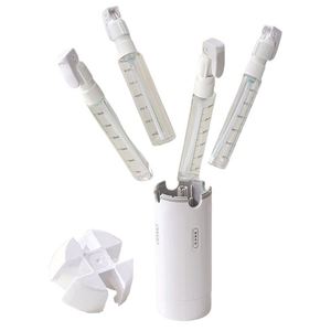 Bouteilles de voyage modernes pour cosmétiques, vert personnalisé, 2 couleurs, pour événements en plein air - Product Image 2