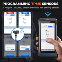Actualización Gratuita XTOOL TP500 Herramienta de Programación TPMS, Herramienta de Diagnóstico Todo en Uno, Escáner de Sistema Completo, Lector de Códigos OBD2 con Más de 17 Funciones de Reinicio