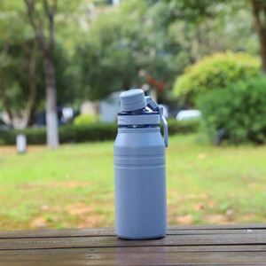 Stainless Steel Vacuum Insulated Water <b>Bottle</b> Round Modern Design With Lid For Travel All Colors Available - Product Image 5