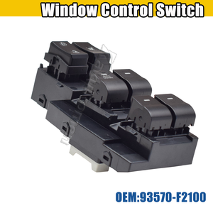 Para Hyundai Elantra 2017-2020 interruptor de ventana eléctrica botón elevador Autodown nueva condición Master 93570-F2100 - Product Image 5