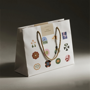 Borse di Carta Personalizzate per Bigiotteria, Sacchetti di Lusso per Gioielli <span class=keywords><strong>Za</strong></span> <span class=keywords><strong>Ra</strong></span>, Confezioni in Carta Stampata con Manico a Nastro - Product Image 5