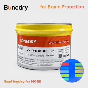 Tinta Invisible UV de 1 kg, Tinta Fluorescente para Impresión <span class=keywords><strong>Offset</strong></span>, Tinta que Cambia de Color, <span class=keywords><strong>Imprenta</strong></span> <span class=keywords><strong>Offset</strong></span> para Documentos de Seguridad, Suministro de Fábrica - Product Image 1