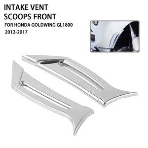 Accesorios cromados para motocicleta, caja de palas de ventilación de admisión de carenado delantero para Honda <span class=keywords><strong>Goldwing</strong></span> GL1800 GL 1800 2012-2017 2013 2016 2015 - Product Image 2
