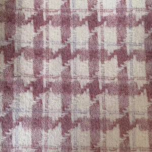 70% 羊毛 30% 涤纶 880g/<span class=keywords><strong>m</strong></span> 双面斜纹梭织羊毛千鸟格面料，适用于女式大衣、西装和夹克 - Product Image 5