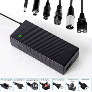 <span class=keywords><strong>Chargeur</strong></span> de Buggy pour Scooter Électrique E-Bike avec Adaptateur d'Alimentation Li-ion 42V 2A Compatible AC/DC JP/EU/US Sockets 36V - Product Image 4