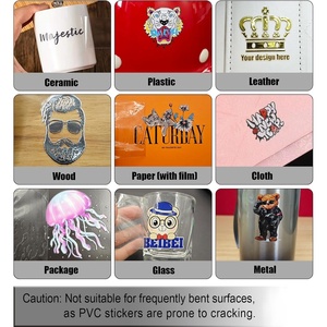 Autocollants de transfert UV personnalisés pour entreprises, autocollants transparents personnalisés, étiquettes transparentes avec votre design, <span class=keywords><strong>image</strong></span>, photo, texte - Product Image 5